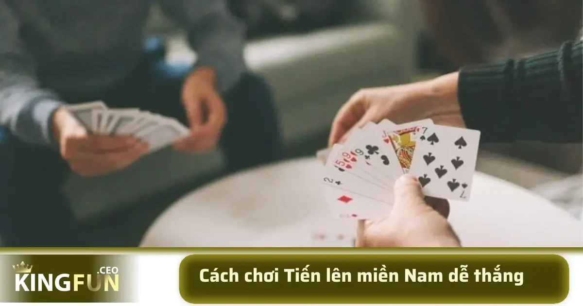 Thông thường, các lá bài trong Tiến lên miền Nam có thứ tự từ 3 đến 2, trong đó 3 nhỏ nhất và 2 lớn nhất, cùng các bộ đôi, sảnh, tứ quý...