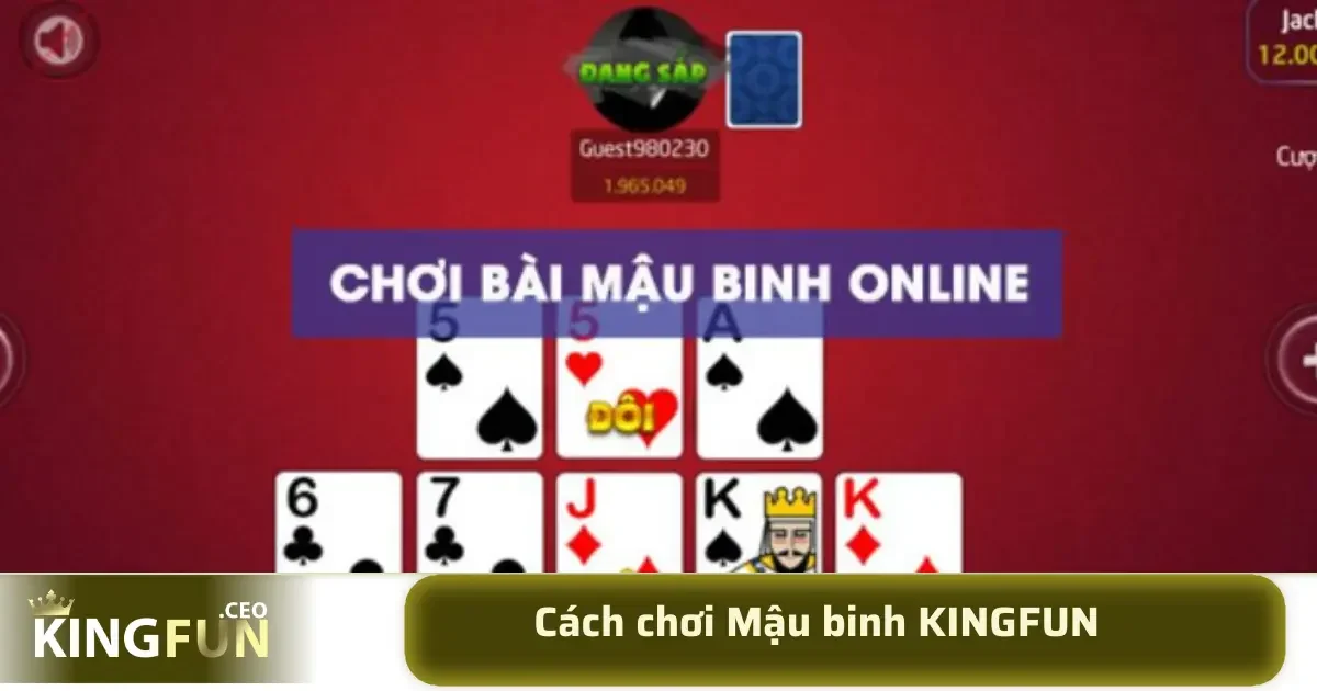 Ví dụ, bạn có các quân bài như: 4, 5, 6, 7, 8, 9, 10, J, Q, K, A. Nếu muốn xây dựng một sảnh liên tiếp chuẩn, bạn có thể xếp chúng thành các chi phù hợp để nâng cao khả năng thắng.